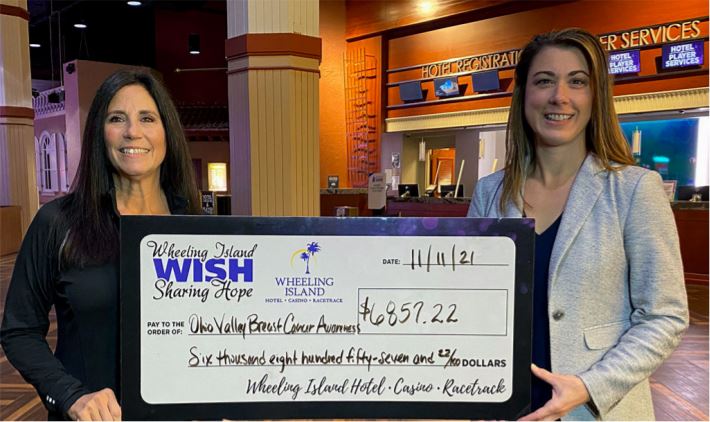 Wheeling Island Gives Back with Another 'Game Changing' Donation to Local Charity