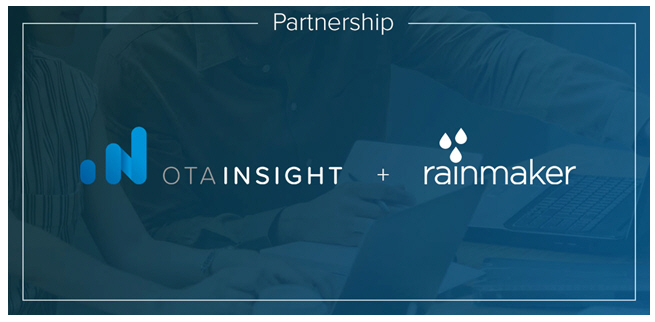 Rainmaker Selects OTA Insight as Strategic Partner for Rate Intelligence