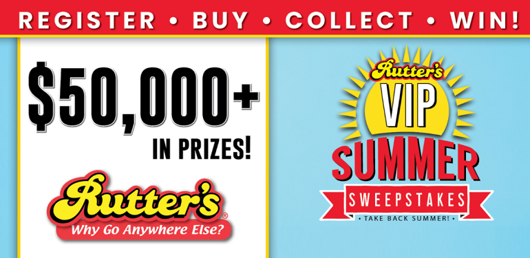 Rutter's Takes Back Summer with 2021 VIP Summer Sweepstakes