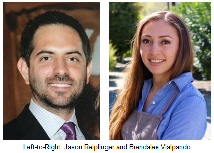 Left-to-Right: Jason Reiplinger and Brendalee Vialpando