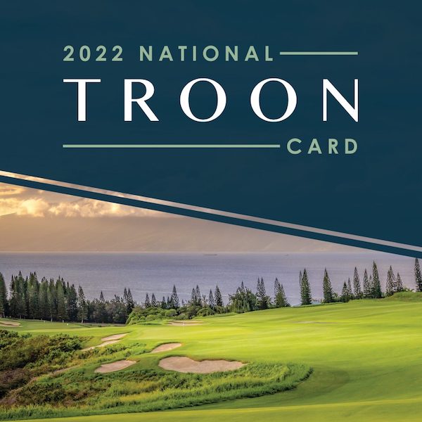 Troon Launches 2022 Troon Card Program