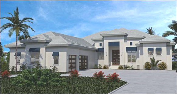 Rendering: 912 North Town & River Drive, South Fort Myers, Florida