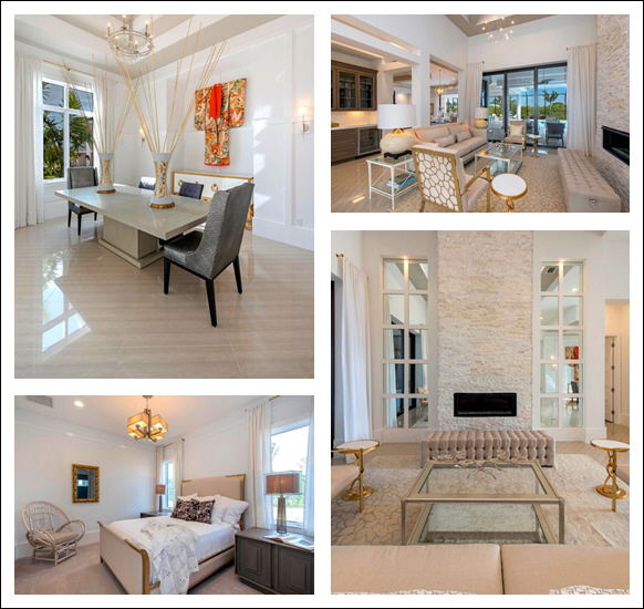 The Stella model in Bay Woods, built by Stock Signature Homes with interiors by Clive Daniel Home.