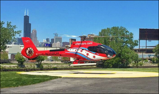 Chicago Helicopter Experience Opens Chicago's First Ever Private Heliport