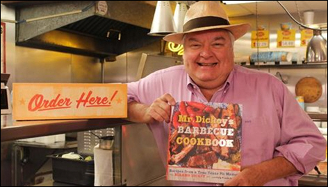Mr. Dickey Shares Family Recipes at Dickey's Barbecue Pit in Germantown