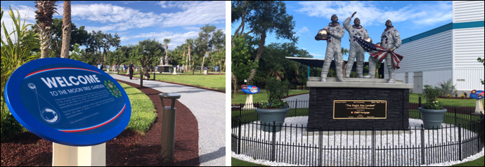 Kennedy Space Center Visitor Complex Unveils Moon Tree Garden