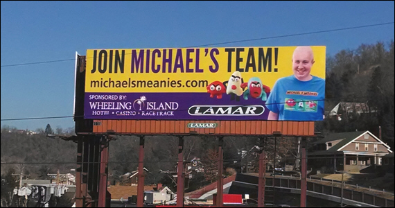 Wheeling Island Hotel-Casino-Racetrack Supports Michaels Meanies