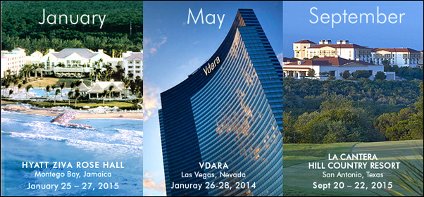 Elite Meetings International Announces Resort Hosts and Dates for 2015 Elite Meetings Alliances