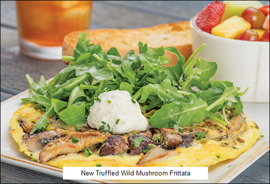 New Truffled Wild Mushroom Frittata
