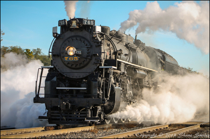 FWRHS: 765 to Operate Excursion to Galesburg Railroad Days in June