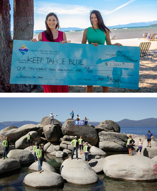 Grand Pacific Resorts Partners with League to Save Lake Tahoe to Keep Tahoe Blue