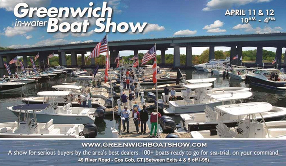 Greenwich Boat Show, a Unique In-Water Experience, April 11-12, 2015