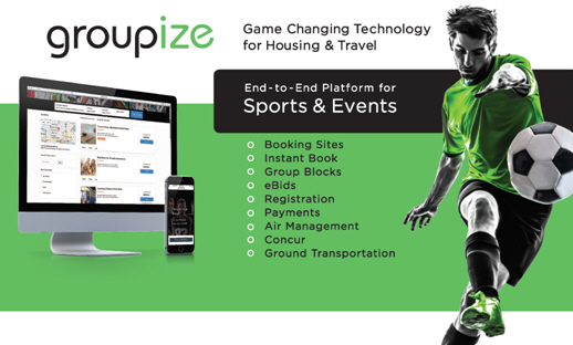 Groupize Launches New Sports Travel Management Platform at the TEAMS 2017 Conference