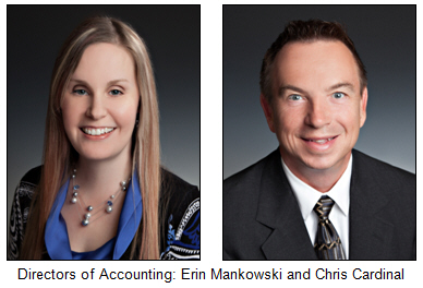 Hospitality Management Corporation Promotes Erin Mankowski and Chris Cardinal to Directors of Accounting