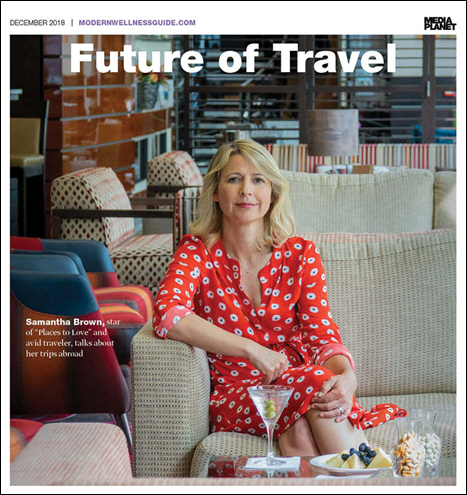 Mediaplanet and Avid Traveler Samantha Brown Team Up in the Future of Travel Campaign