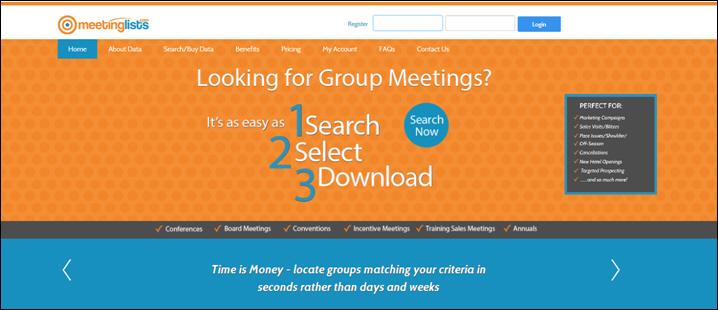 1 in 3 MeetingLists.com Users Return for Additional Data