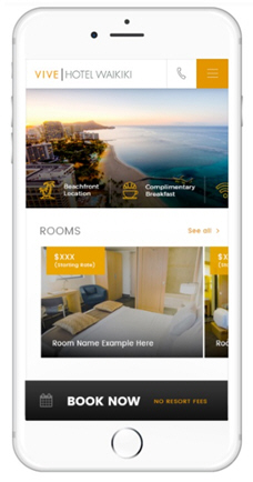 Milestone Launches ''True'' Mobile First Hotel Website Design