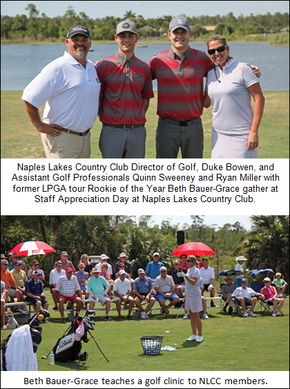 LPGA Rookie of Year Holds Clinic at Naples Lakes Country Club