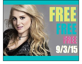 New York State Fair Alerts Meghan Trainor Fans to Online Phony Ticket Sales for Free Concert at Chevy Court