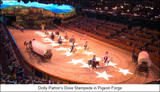 Dolly Parton's Dixie Stampede in Pigeon Forge