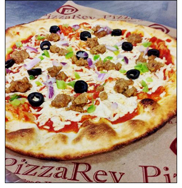 PizzaRev Celebrates National Vegan Month with Spicy Soy Sausage Pizza