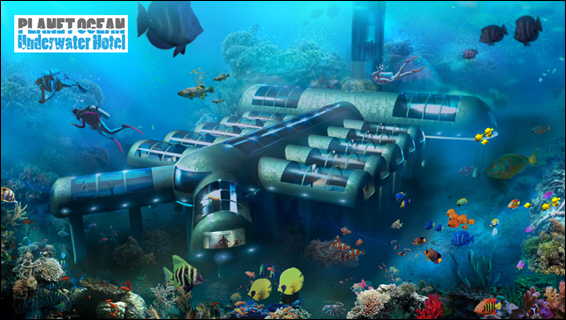 Planet Ocean Underwater Hotel Invites Hotel Industry Investment Participation in World's First Undersea Boutique Hotels