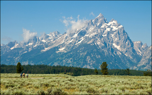 Trek Travel Adds Summer 2017 Yellowstone and Grand Tetons Cycling Trip