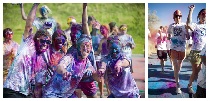 Color In Motion 5k Races into Lebanon, Ky. on May 17, 2014