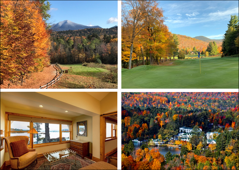 Whiteface Club and Resort, Sister Property to Mirror Lake Inn Resort and Spa, Named by USA TODAY Among 10Best Fall Golf Destinations in North America