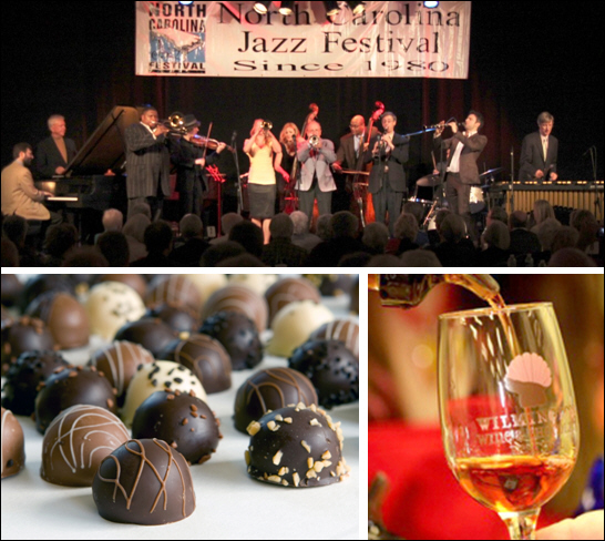 February Festivals to Feed the Jazz, Chocolate & Wine Lovers' Souls