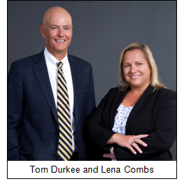 Tom Durkee and Lena Combs